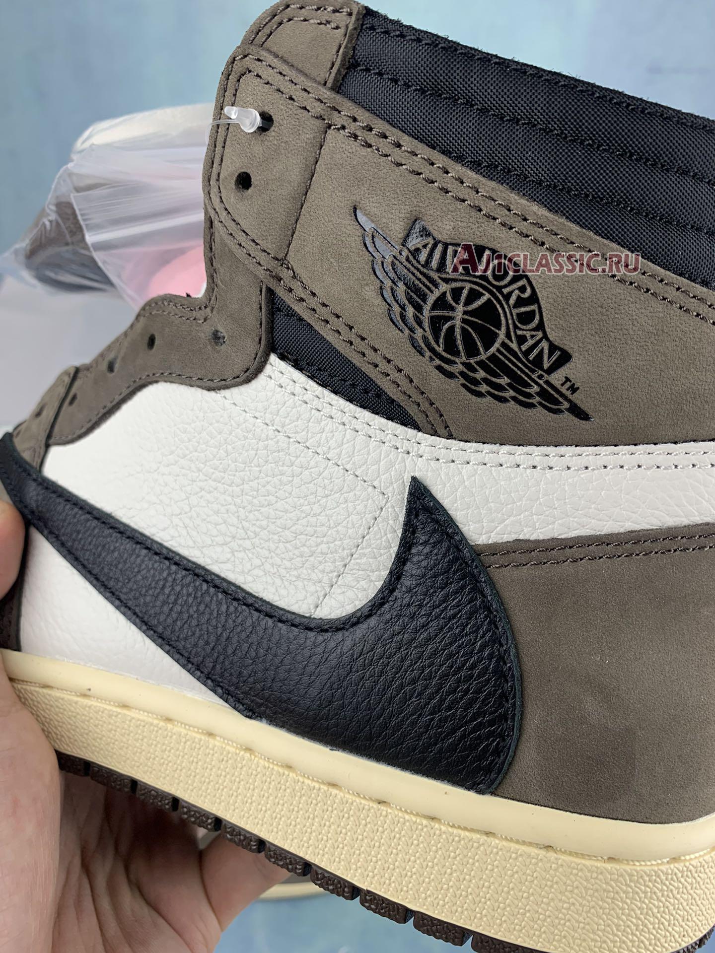 New Travis Scott x Air Jordan 1 Retro High OG "Mocha" CD4487-100-6 Shoes