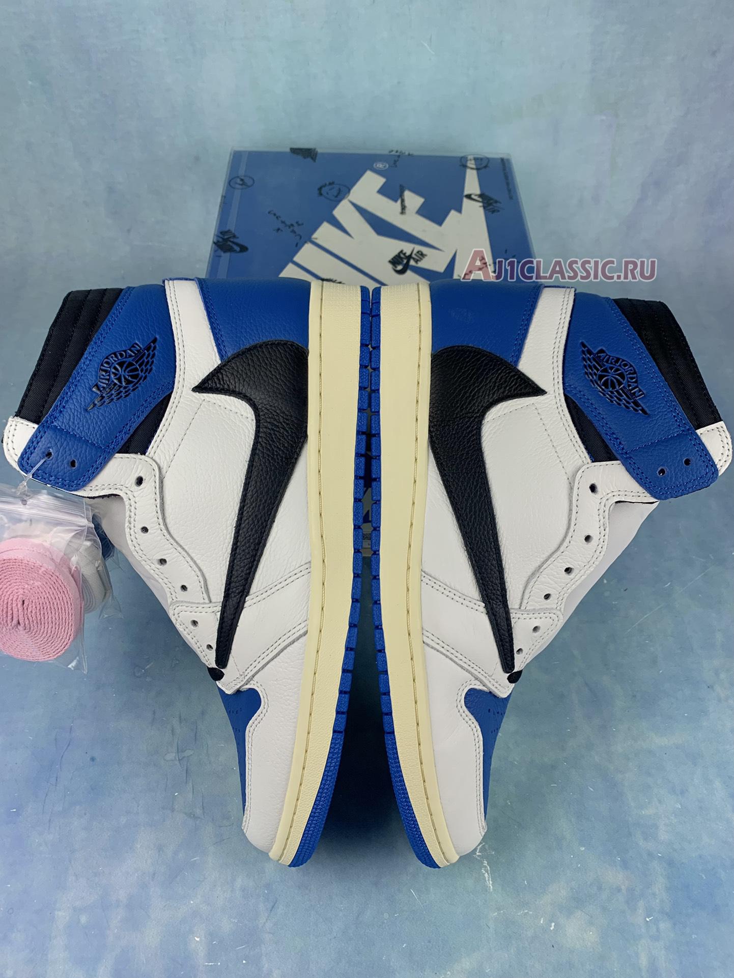 New Travis Scott x Fragment x Air Jordan 1 High OG SP "Military Blue" DH3227-105-3 Shoes