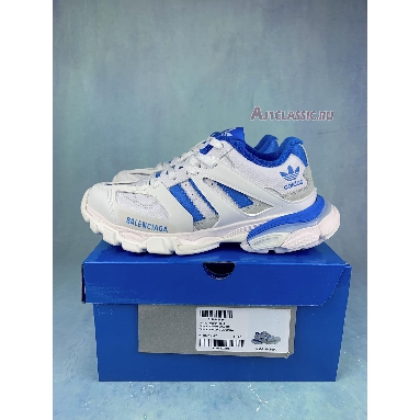 Balenciaga Adidas Track Forum Low Top Sneaker White Blue 741107 W3CZ 19040 White/Blue Sneakers