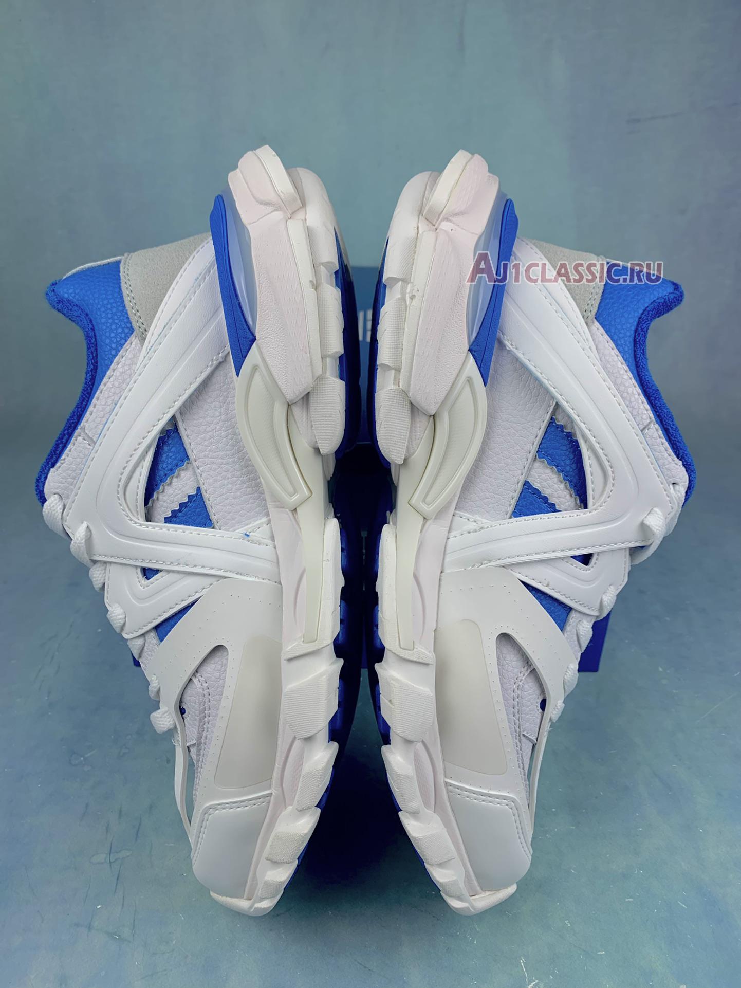 Balenciaga Adidas Track Forum Low Top Sneaker "White Blue" 741107 W3CZ 19040