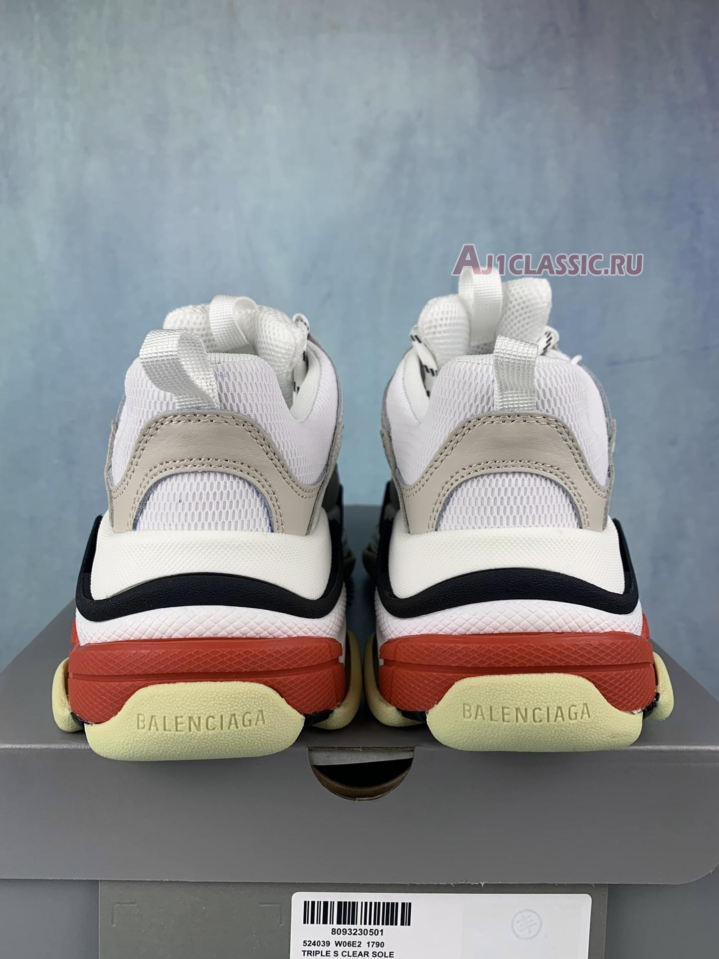 Balenciaga Triple S Sneaker "White Black Red" 533882 W09E1 9000