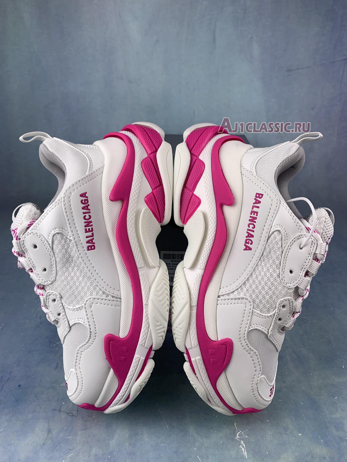 New Balenciaga Triple S Sneaker "Pink White" 524039 W2CA 35390 Shoes