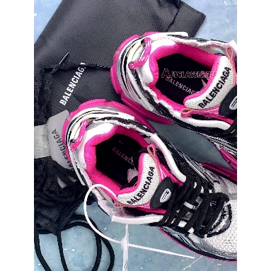 Balenciaga Runner Sneaker Silver Black Pink 677402 W3RBW 9155 Silver/Black/Fluo Pink Sneakers