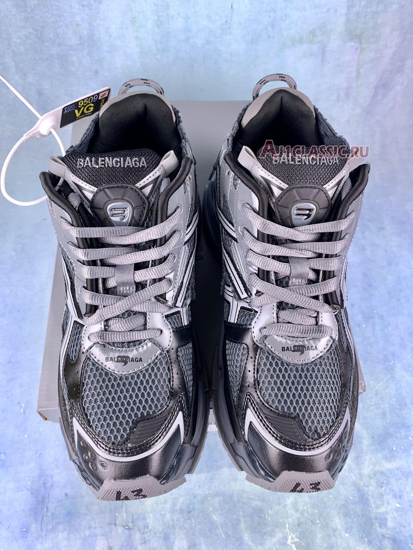 New Balenciaga Runner Sneaker "Dark Grey Black" 677403 W3RBR 1515 Shoes