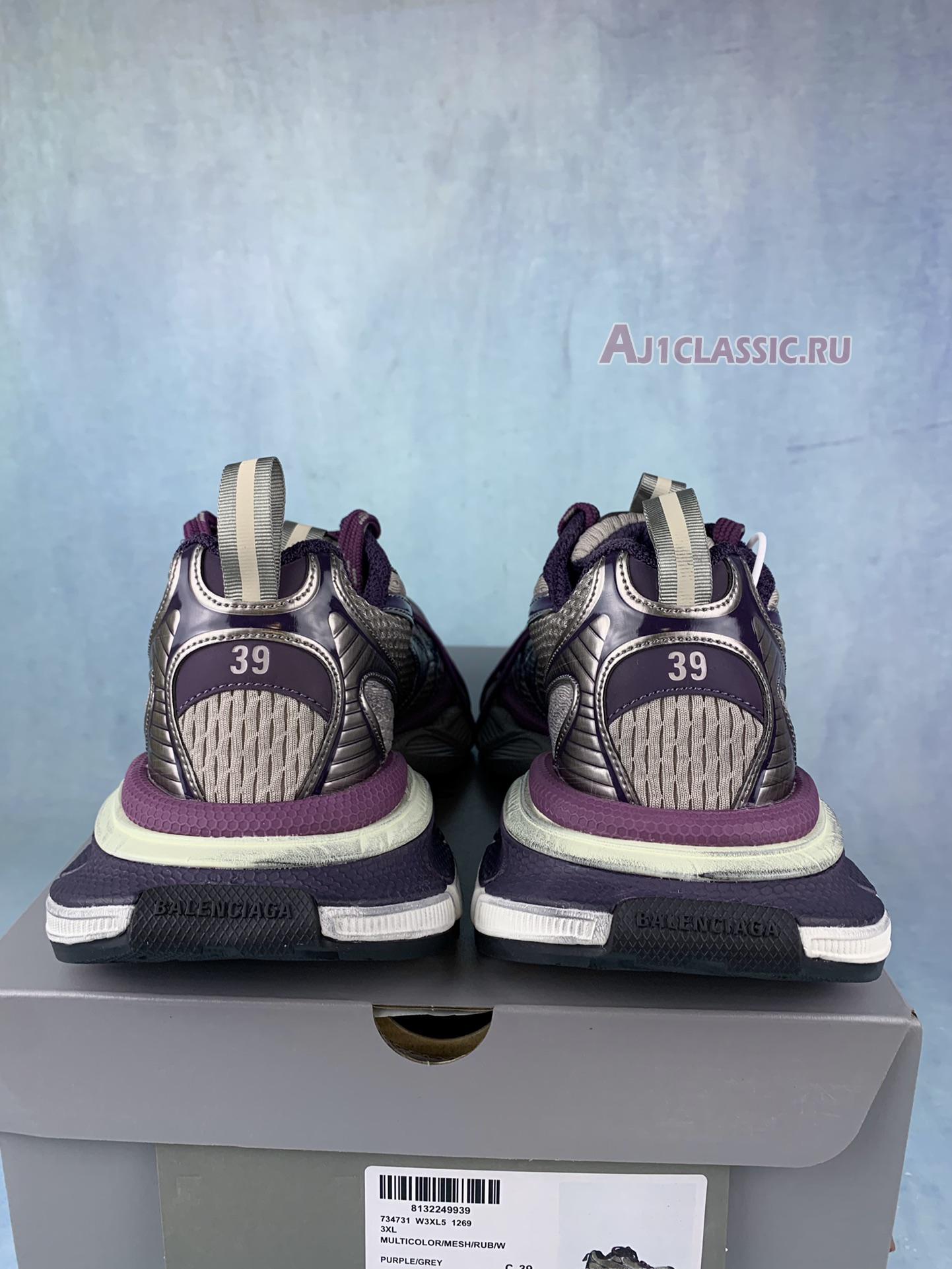 Balenciaga 3XL Sneaker "Purple Grey" 734731 W3XL5 1269