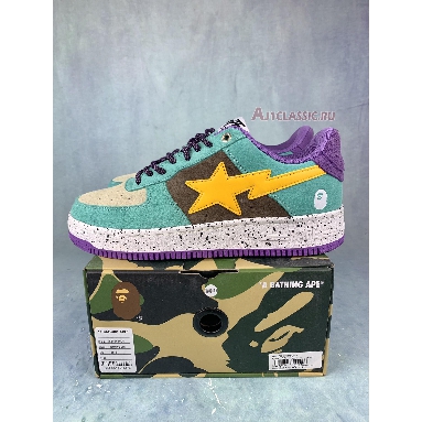 A Bathing Ape Bapesta #2 Brown Yellow 1I20191008-BWXYE Brown/Yellow Sneakers