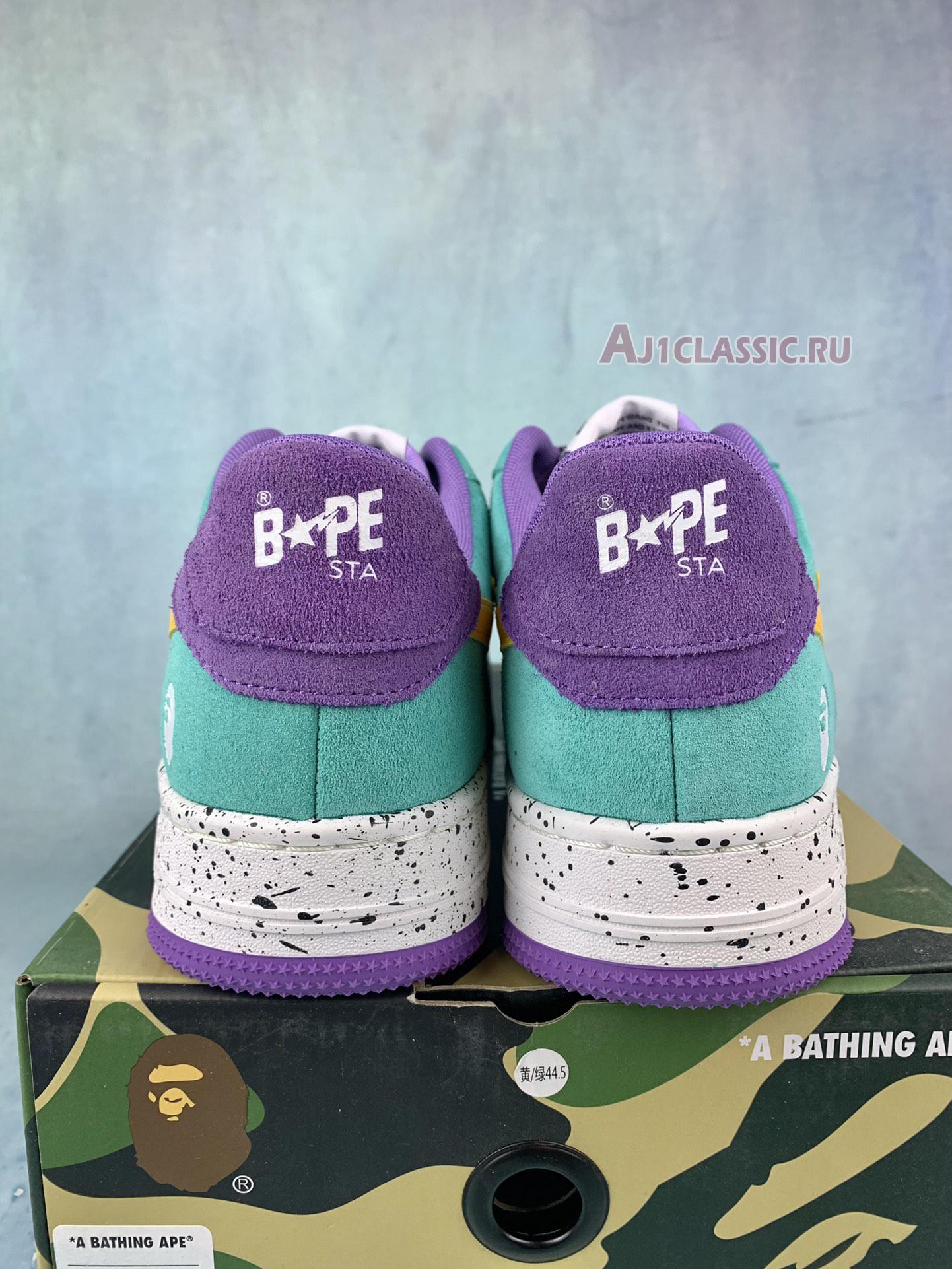 A Bathing Ape Bapesta #2 "Brown Yellow" 1I20191008-BWXYE