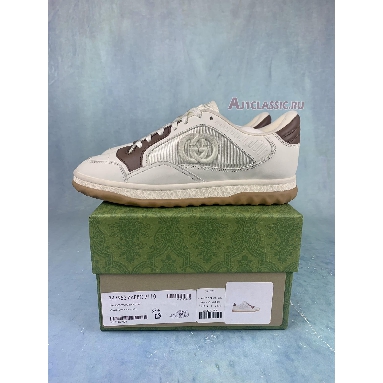 Gucci MAC80 Sneaker Off White Brown 741656 AAB79 9155 Off White/Brown Sneakers