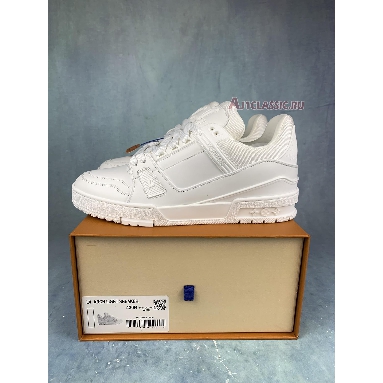 Louis Vuitton Trainer Sneaker White 1AC29Q White/White Sneakers