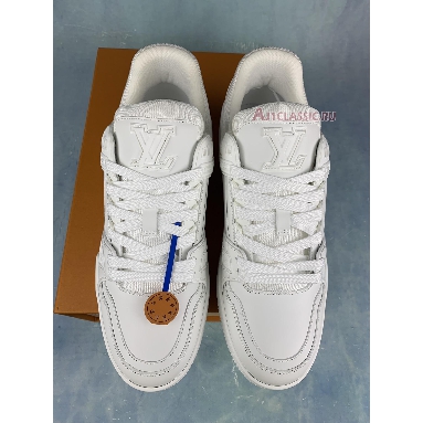 Louis Vuitton Trainer Sneaker White 1AC29Q White/White Sneakers