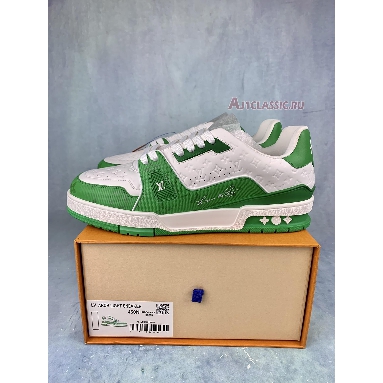 Louis Vuitton Trainer Low #54 Mini Monogram - Green White 1AANG3 Green/White Sneakers