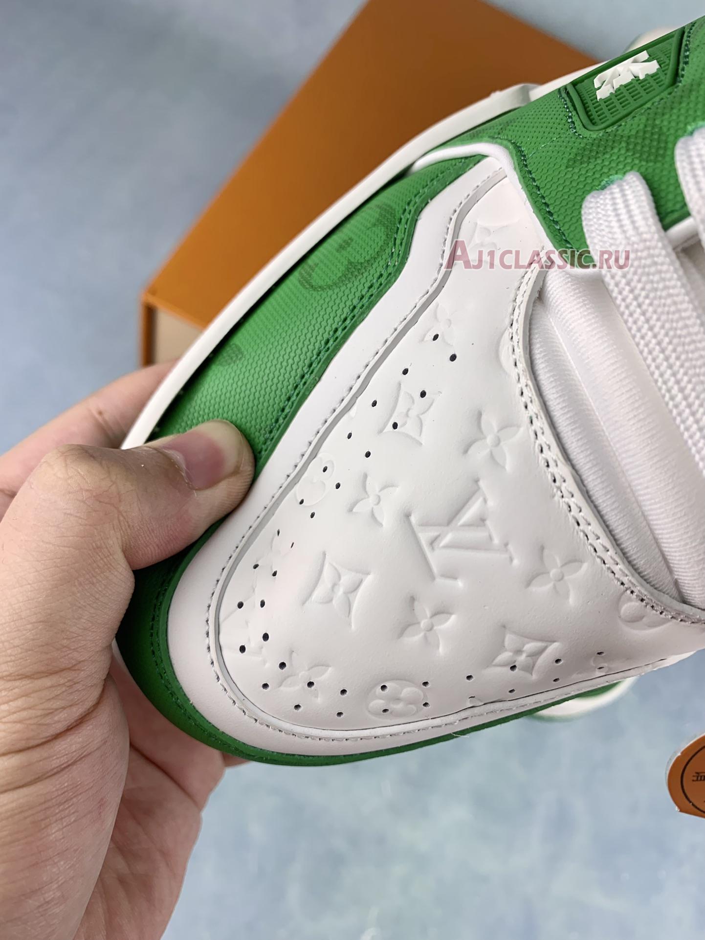 Louis Vuitton Trainer Low "#54 Mini Monogram - Green White" 1AANG3