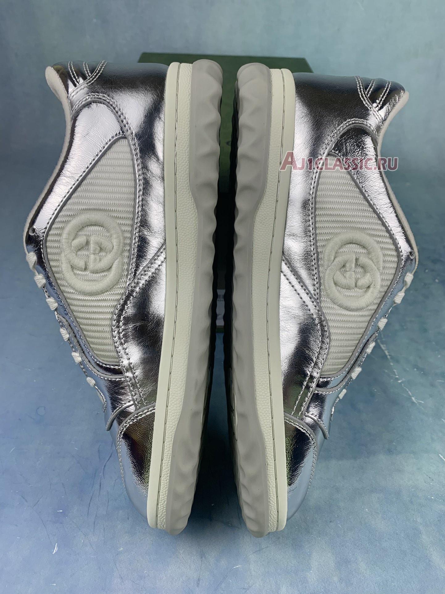 Gucci MAC80 Sneaker "Metallic Silver" 750834 AACA9 8141