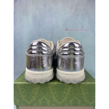 Gucci MAC80 Sneaker Metallic Silver 750834 AACA9 8141 Metallic Silver/Grey Sneakers