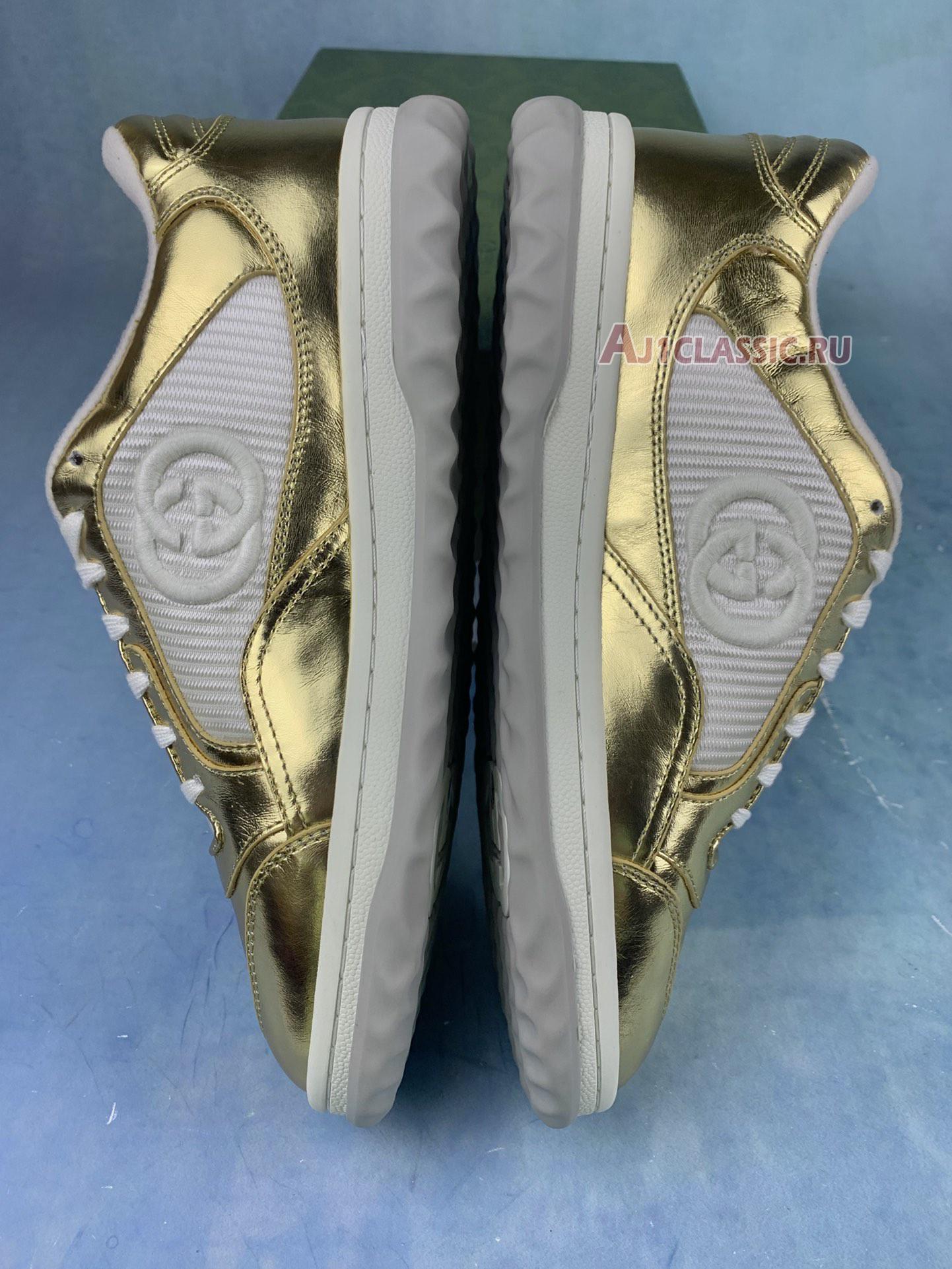 New Gucci MAC80 Sneaker "Gold" 750834 AACA9 8044 Shoes