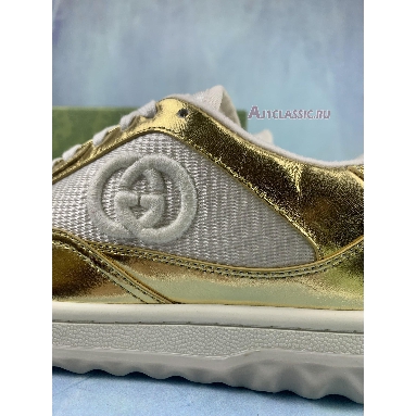 Gucci MAC80 Sneaker Gold 750834 AACA9 8044 Gold/White Mens Womens Shoes