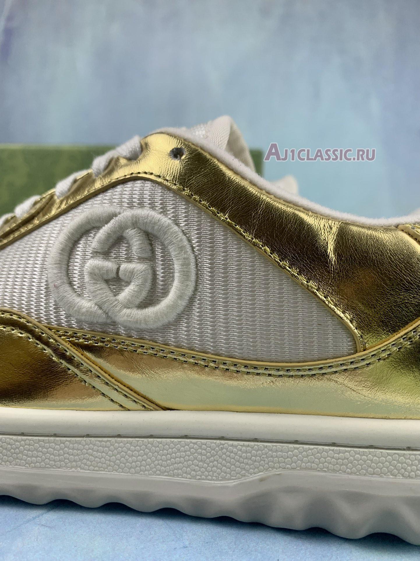 New Gucci MAC80 Sneaker "Gold" 750834 AACA9 8044 Shoes