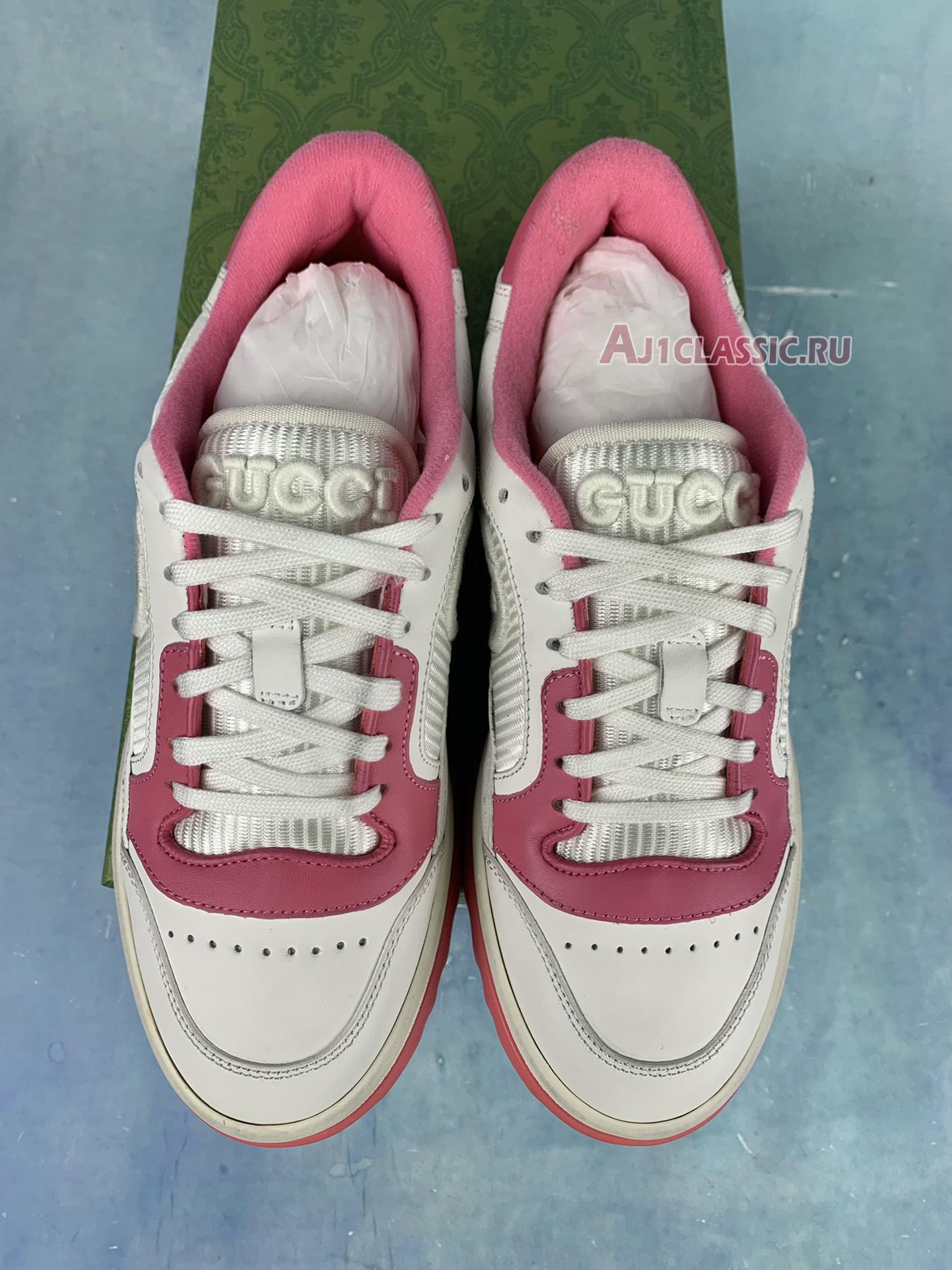 New Gucci MAC80 Sneaker "Off White Pink" 749909 AAB79 9152 Shoes