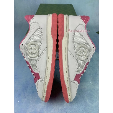 Gucci MAC80 Sneaker Off White Pink 749909 AAB79 9152 Off White/Pink Mens Womens Shoes