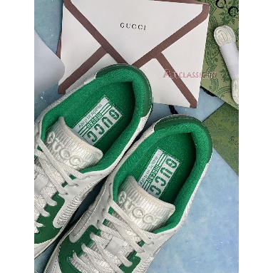 Gucci MAC80 Sneaker Off White Green 749896 AAB79 9148 Off White/Green Sneakers