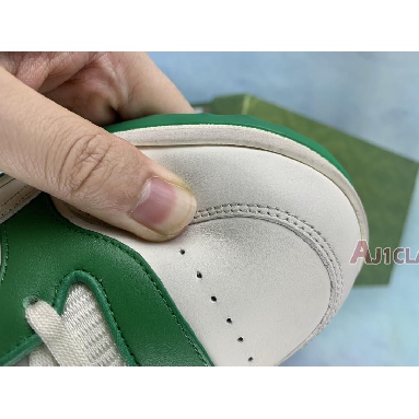 Gucci MAC80 Sneaker Off White Green 749896 AAB79 9148 Off White/Green Sneakers