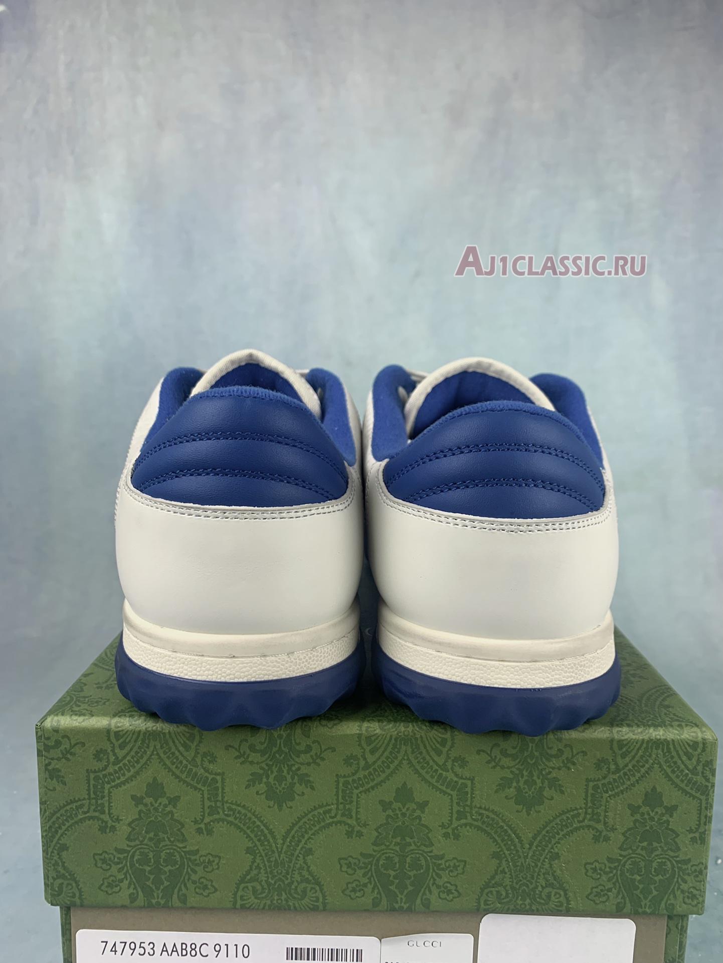 Gucci MAC80 Sneaker "Off White Blue" 749896 AAB79 9149