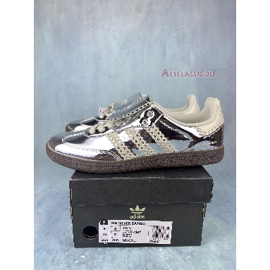 Wales Bonner x Adidas Samba Silver Metallic IG8181 Silver Metallic/Cream White/Grey One Mens Womens Shoes