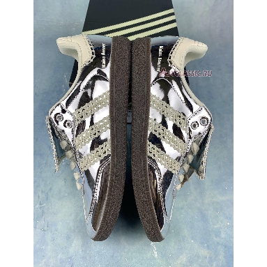 Wales Bonner x Adidas Samba Silver Metallic IG8181 Silver Metallic/Cream White/Grey One Mens Womens Shoes