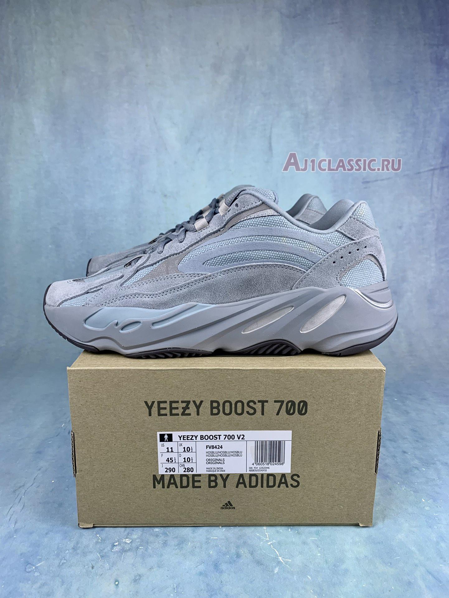 New Adidas Yeezy Boost 700 V2 "Hospital Blue" FV8424-2 Shoes