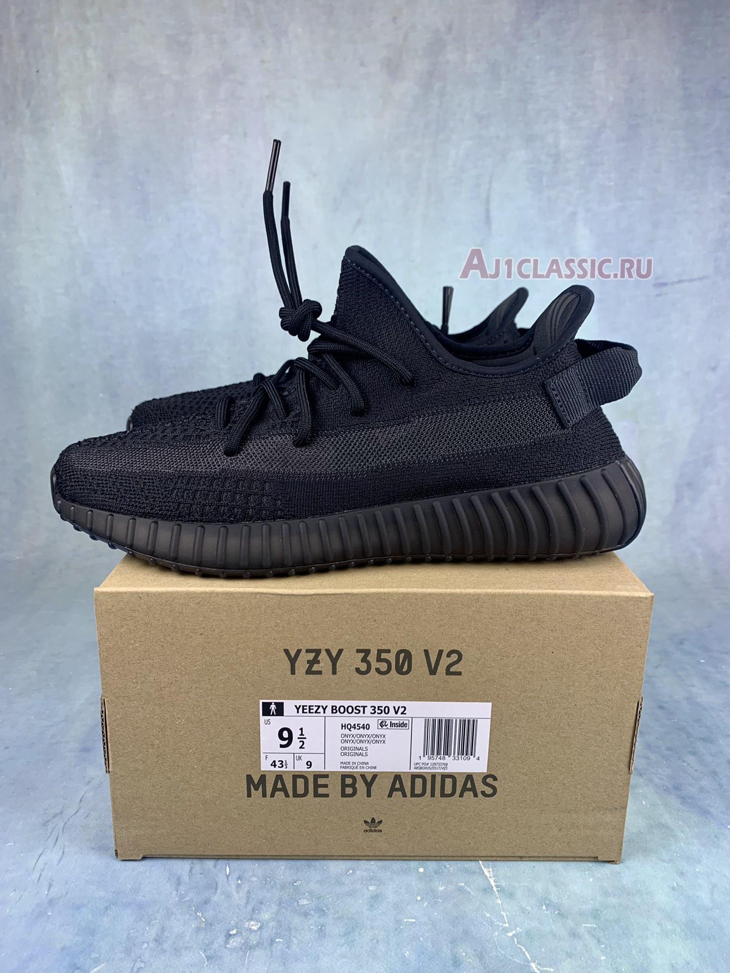 New Adidas Yeezy Boost 350 V2 "Onyx" HQ4540-2 Shoes