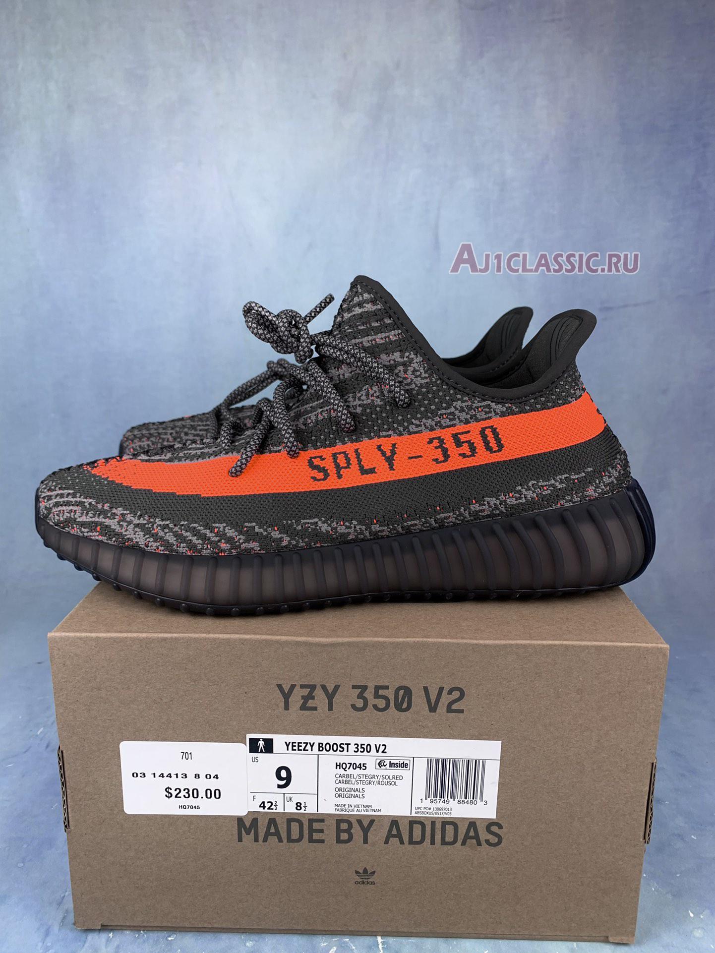 New Adidas Yeezy Boost 350 V2 "Carbon Beluga" HQ7045 Shoes