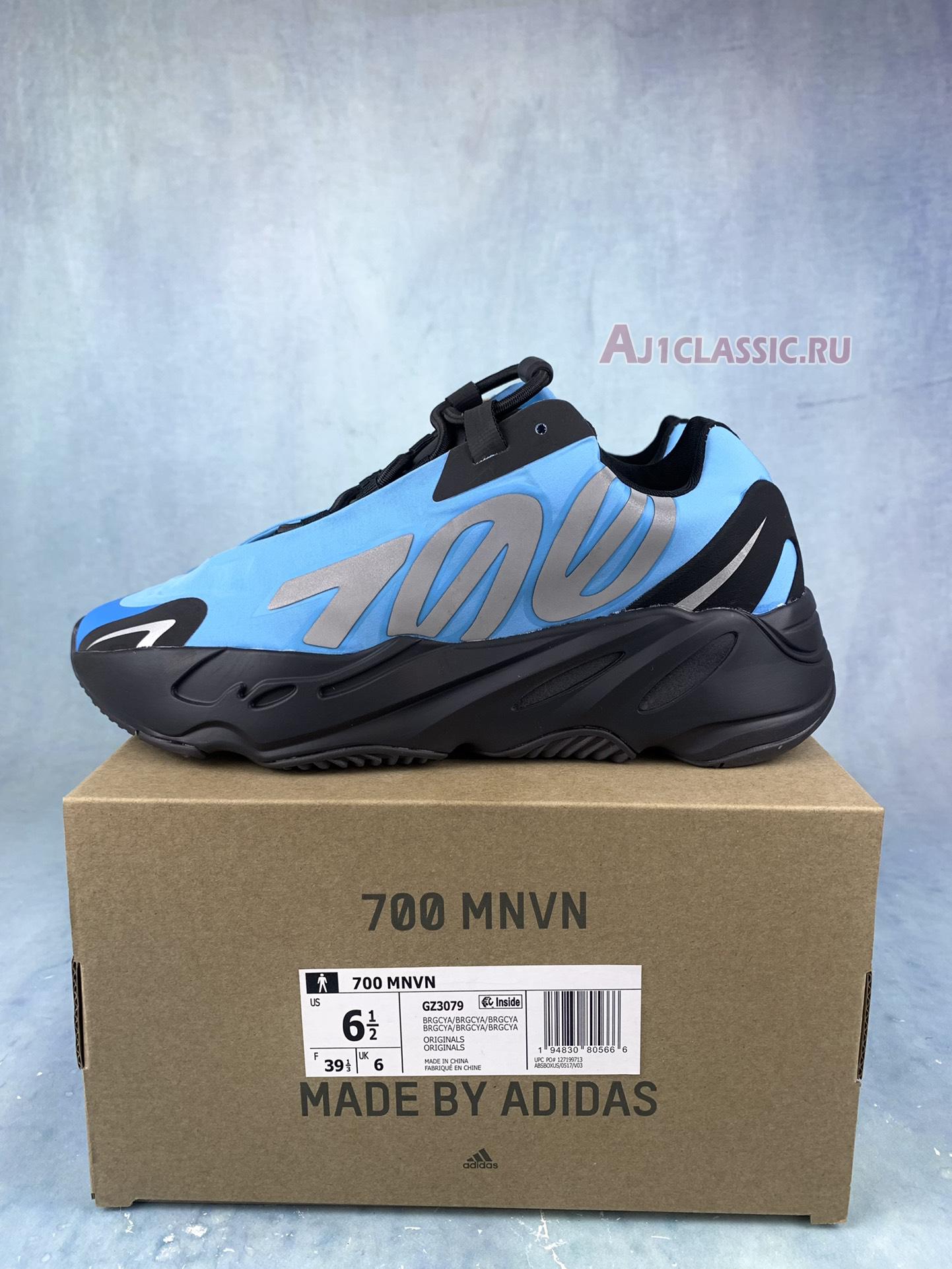 New Adidas Yeezy Boost 700 MNVN "Bright Cyan" GZ3079 Shoes