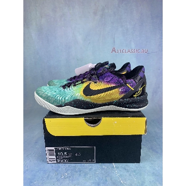 Nike Kobe 8 System Easter 555035-302 Fiberglass/Court Purple/Back/Laser Purple Mens Womens Shoes