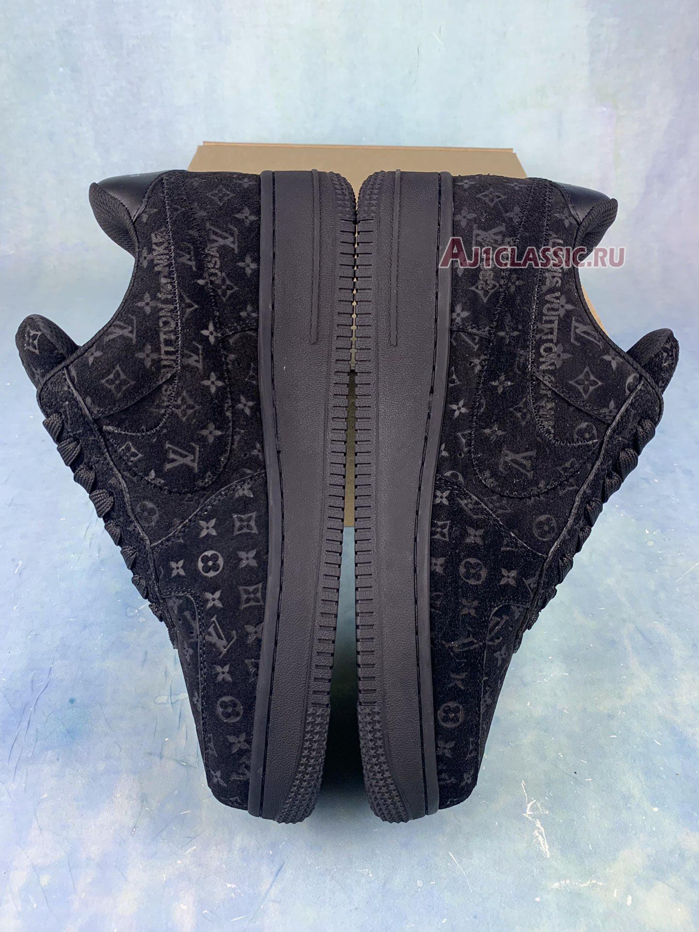 Louis Vuitton x Air Force 1 Low "Triple Black" 1A9V BLACK LOW