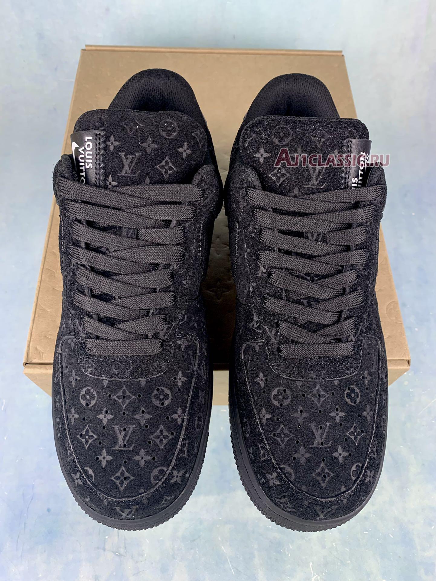 Louis Vuitton x Air Force 1 Low "Triple Black" 1A9V BLACK LOW