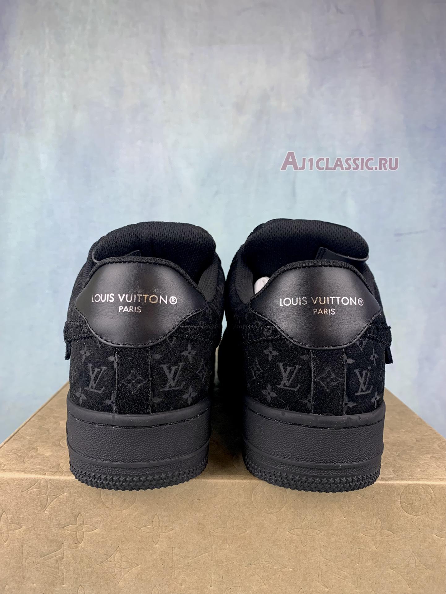 Louis Vuitton x Air Force 1 Low "Triple Black" 1A9V BLACK LOW