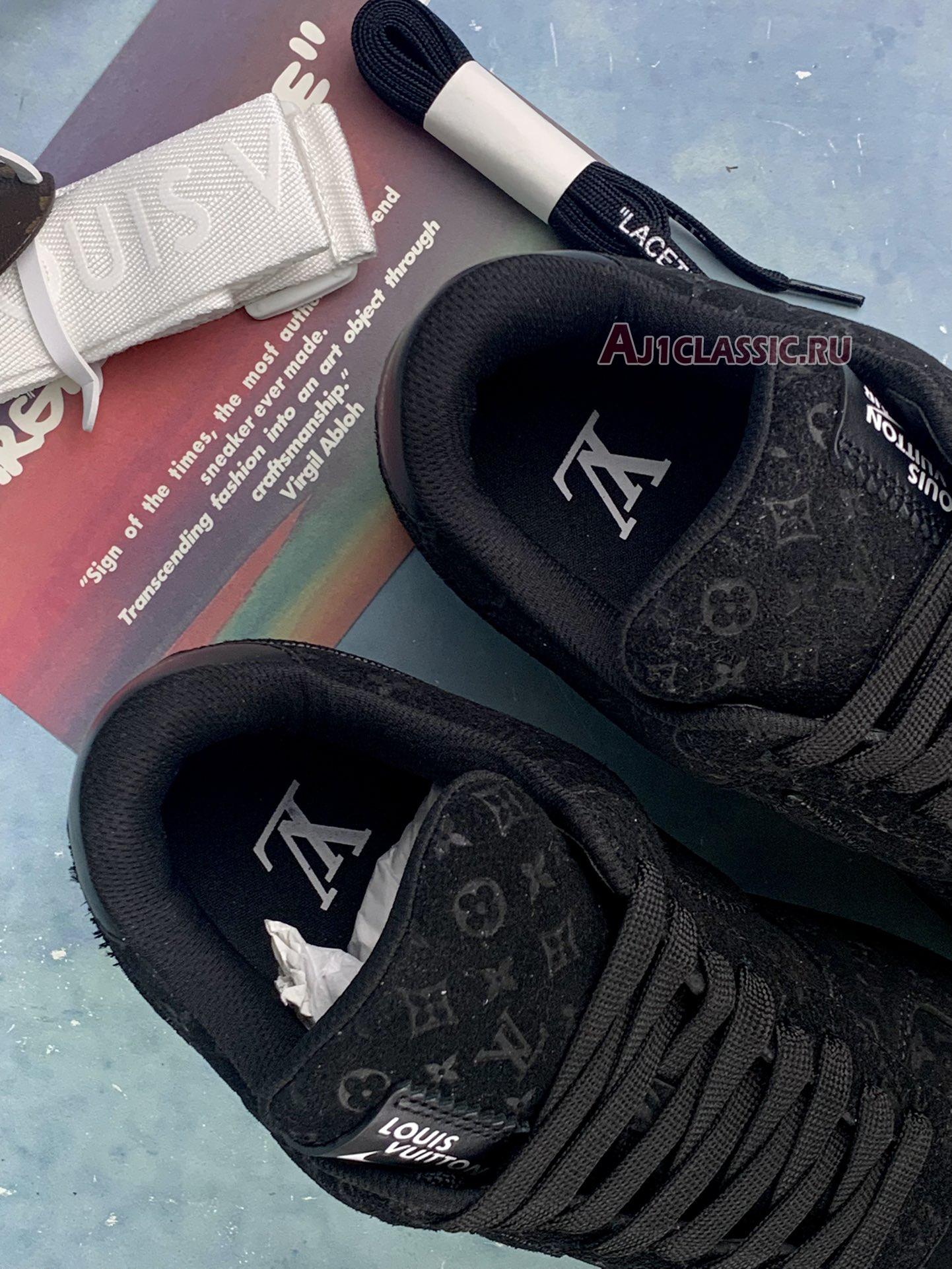 Louis Vuitton x Air Force 1 Low "Triple Black" 1A9V BLACK LOW