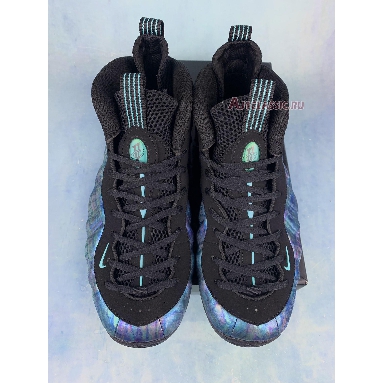 Nike Air Foamposite One Premium Abalone 575420-009 Black/Aurora Green-Black-Aurora Green Mens Womens Shoes