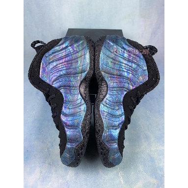 Nike Air Foamposite One Premium Abalone 575420-009 Black/Aurora Green-Black-Aurora Green Sneakers