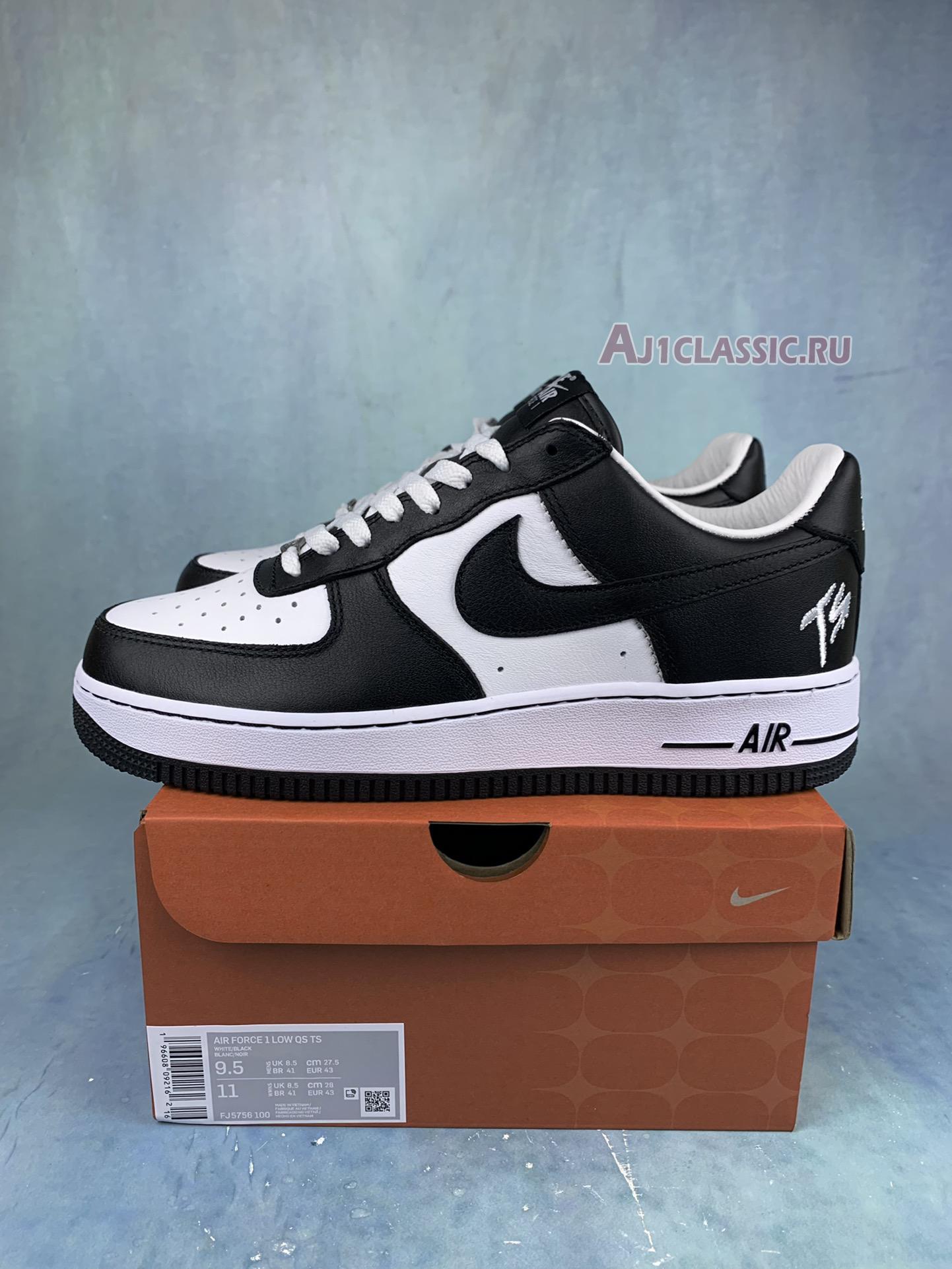 New Terror Squad x Nike Air Force 1 Low "Black White" FJ5756-100 Shoes