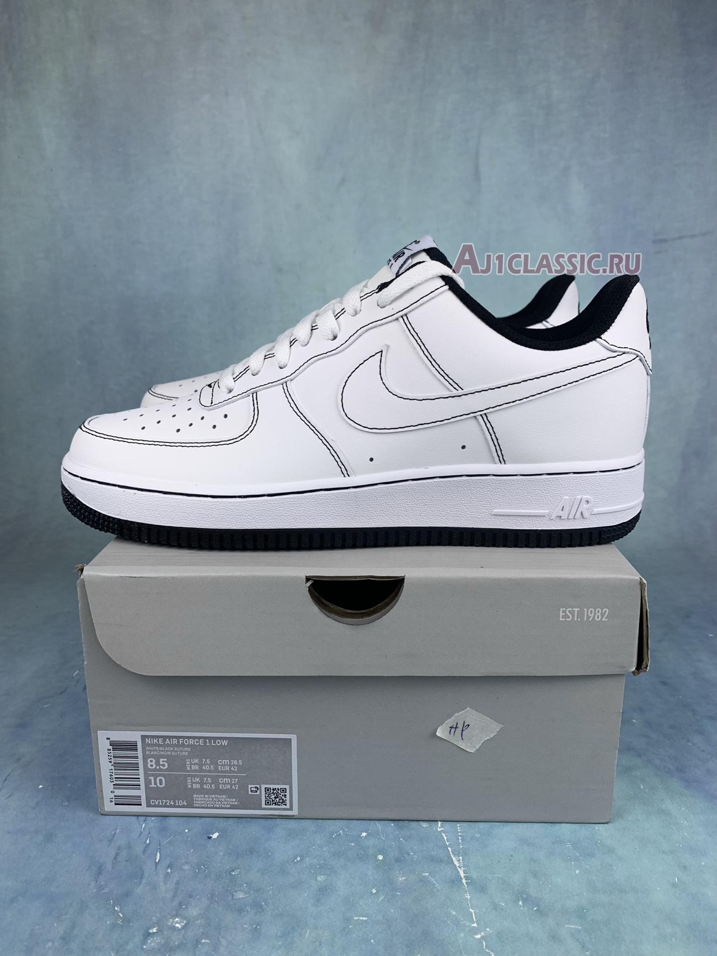 New Nike Air Force 1 07 "Contrast Stitch" CV1724-104-2 Shoes