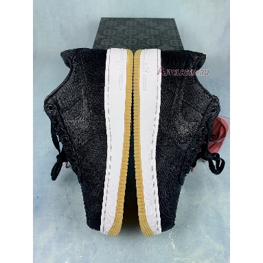 Fragment Design x CLOT x Nike Air Force 1 Black Silk CZ3986-001-2 Cool Grey/Wolf Grey/Pure Platinum Mens Womens Shoes