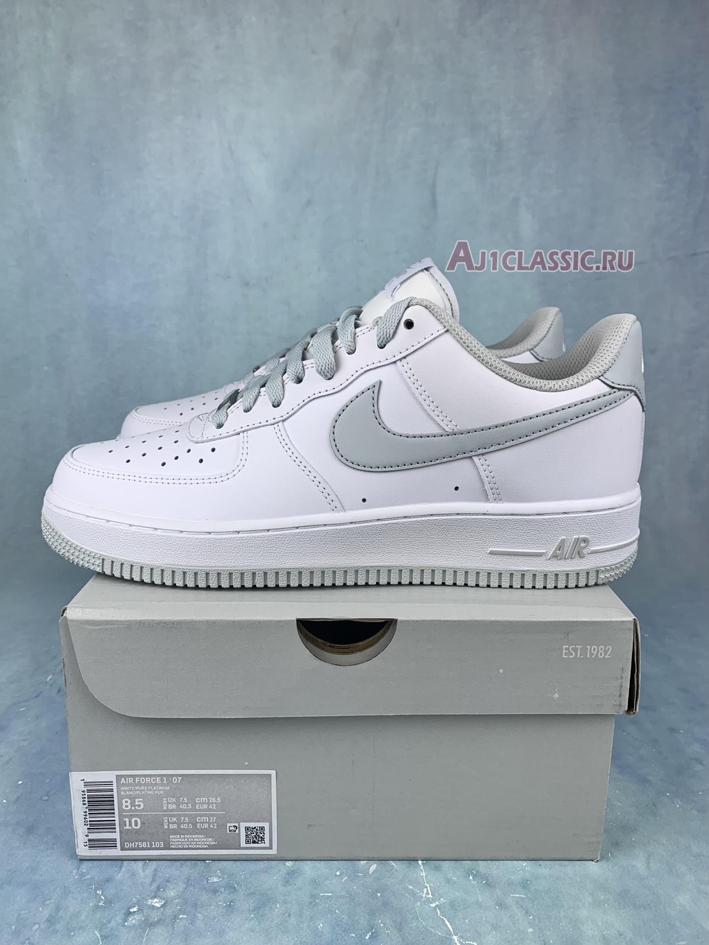 New Nike Air Force 1 Low "Pure Platinum" DH7561-103 Shoes