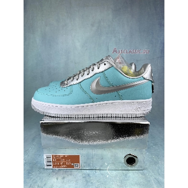 Tiffany & Co. x Nike Air Force 1 1837 Tiffany Blue DZ1382-003 Tiffany Blue/Silver Mens Womens Shoes