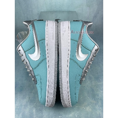 Tiffany & Co. x Nike Air Force 1 1837 Tiffany Blue DZ1382-003 Tiffany Blue/Silver Mens Womens Shoes