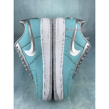 Tiffany & Co. x Nike Air Force 1 1837 Tiffany Blue DZ1382-003 Tiffany Blue/Silver Mens Womens Shoes