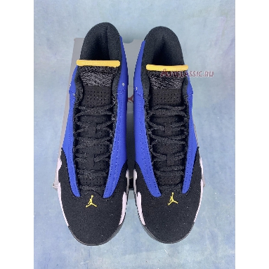 Air Jordan 14 Retro Laney 487471-407 Varsity Royal/Black/Varsity Maize/White Sneakers