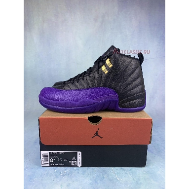 Air Jordan 12 Retro Field Purple CT8013-057 Black/Field Purple/Metallic Gold/Taxi Sneakers