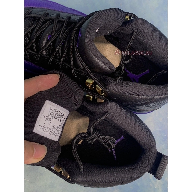 Air Jordan 12 Retro Field Purple CT8013-057 Black/Field Purple/Metallic Gold/Taxi Sneakers