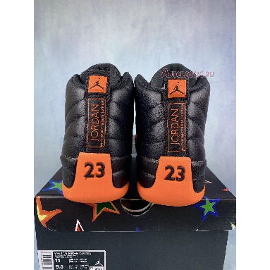 Air Jordan 12 Retro Brilliant Orange FD9101-081 Black/Brilliant Orange/White Sneakers